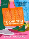 Thank You for Remembering